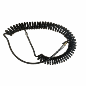 Tuyaux spirale noir avec embout de gonflage et embout connexion mâle