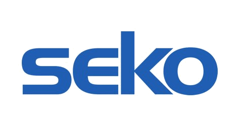 Logo seko typo bleu foncé