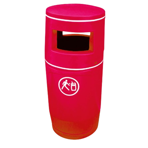 Poubelle Rouge