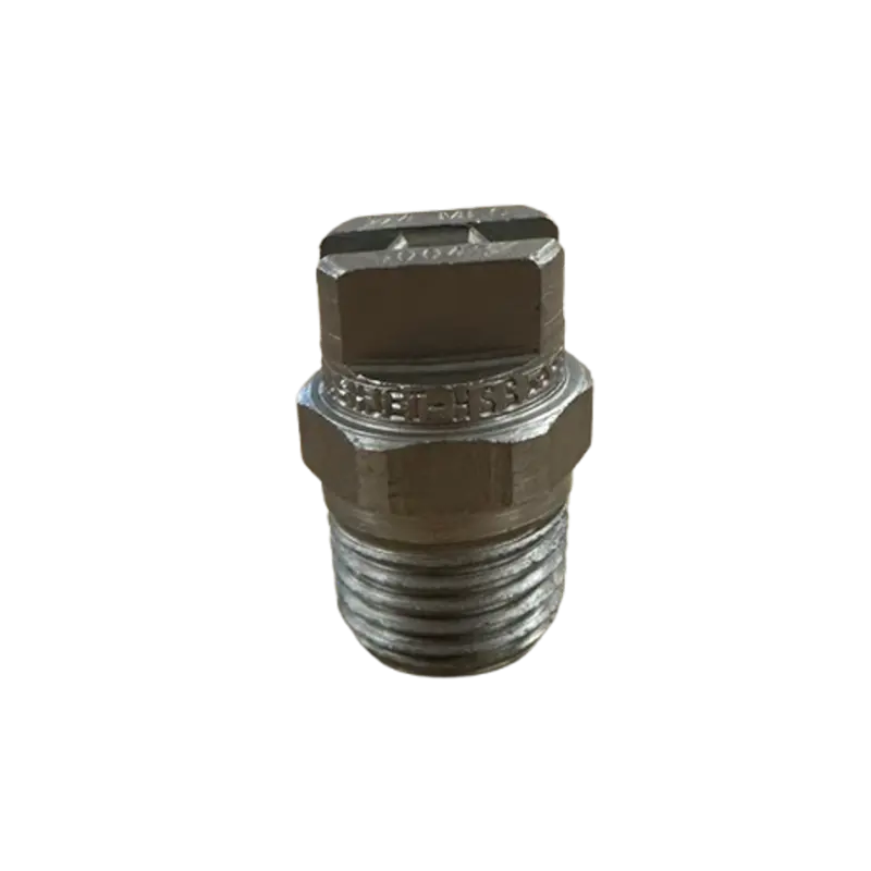 buse-haute-pression-inox 50045 fente en haute de 45 degré