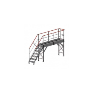 paserelle de lavage en inox avec des pied reglables