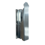 pince de lavage inox avec 6 trou de fixation, et une poignée en forme hexagonal en haut