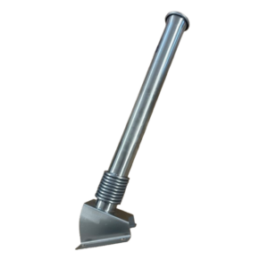 Support de lance inox avec ressort