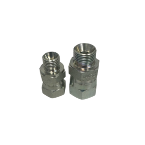 écrou libre acier avec deux écrou un de 1/4 l'autre en 3/8