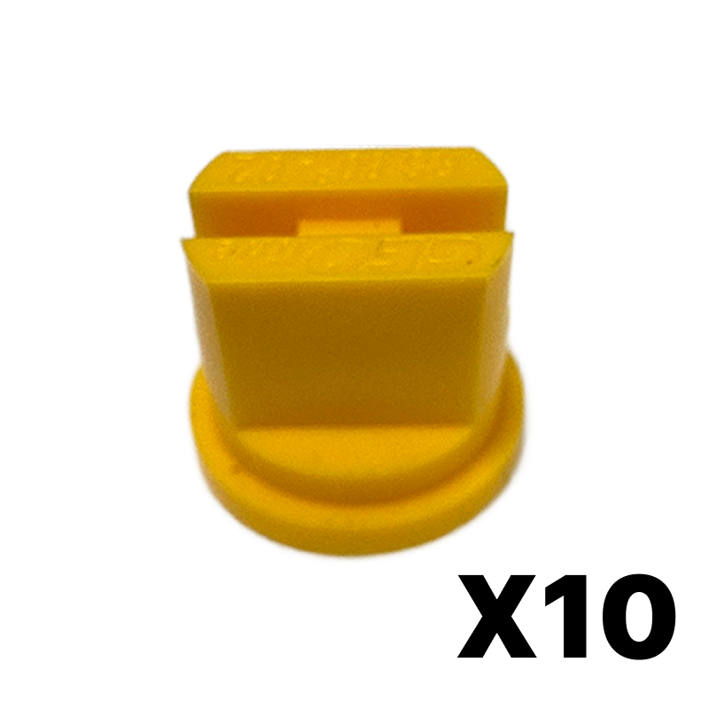 buse jaune plastique