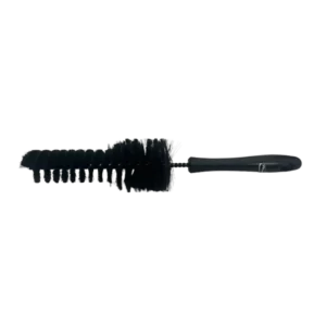 Brosse noir avec poils noir vikan pour jante torsadé spirale