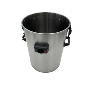 seau vide en inox avec un capacité elevée