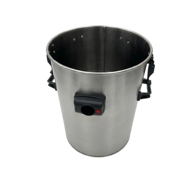 seau vide en inox avec un capacité elevée